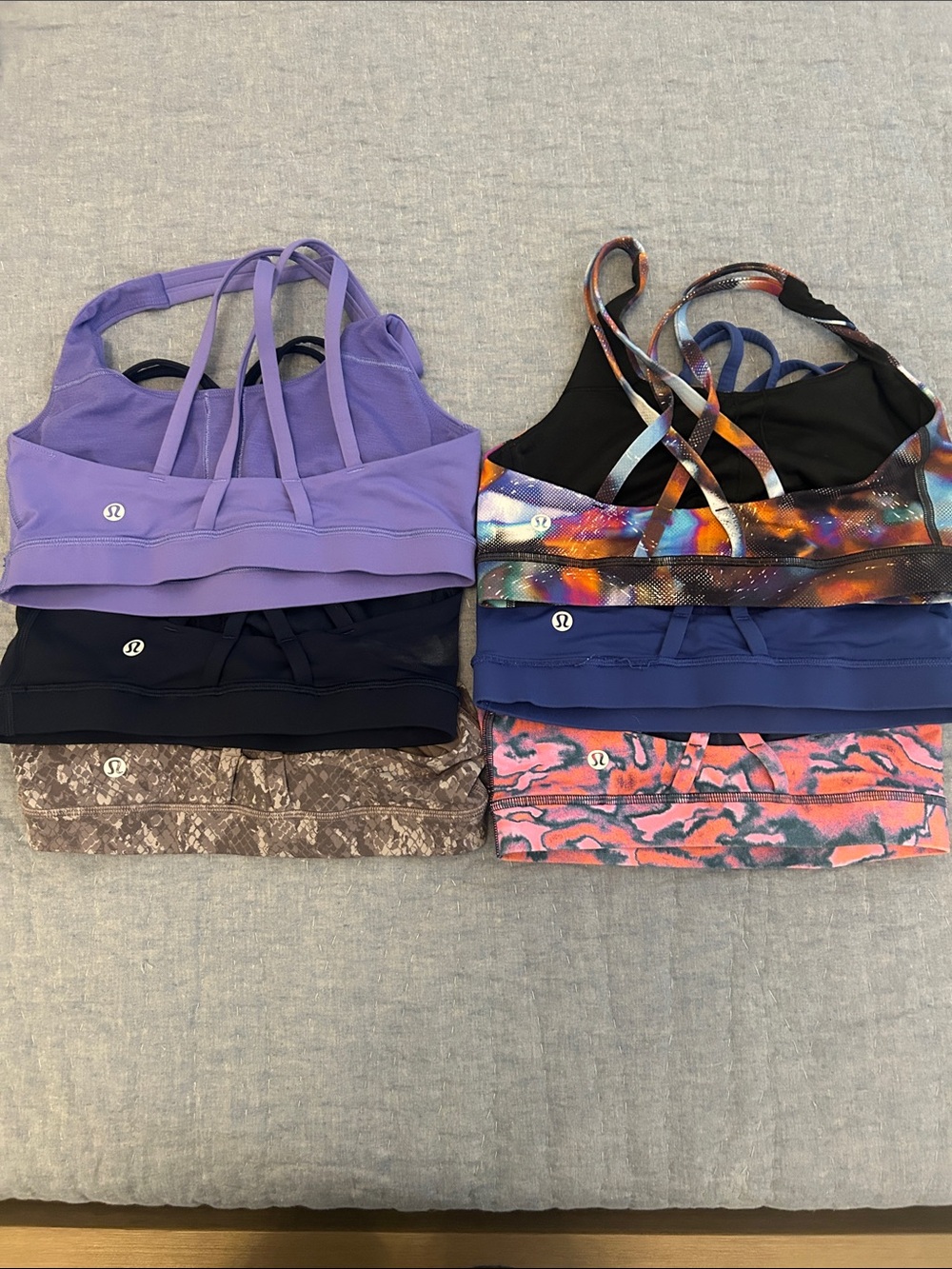 Lululemon Strappy Sports Bra - qty 6
